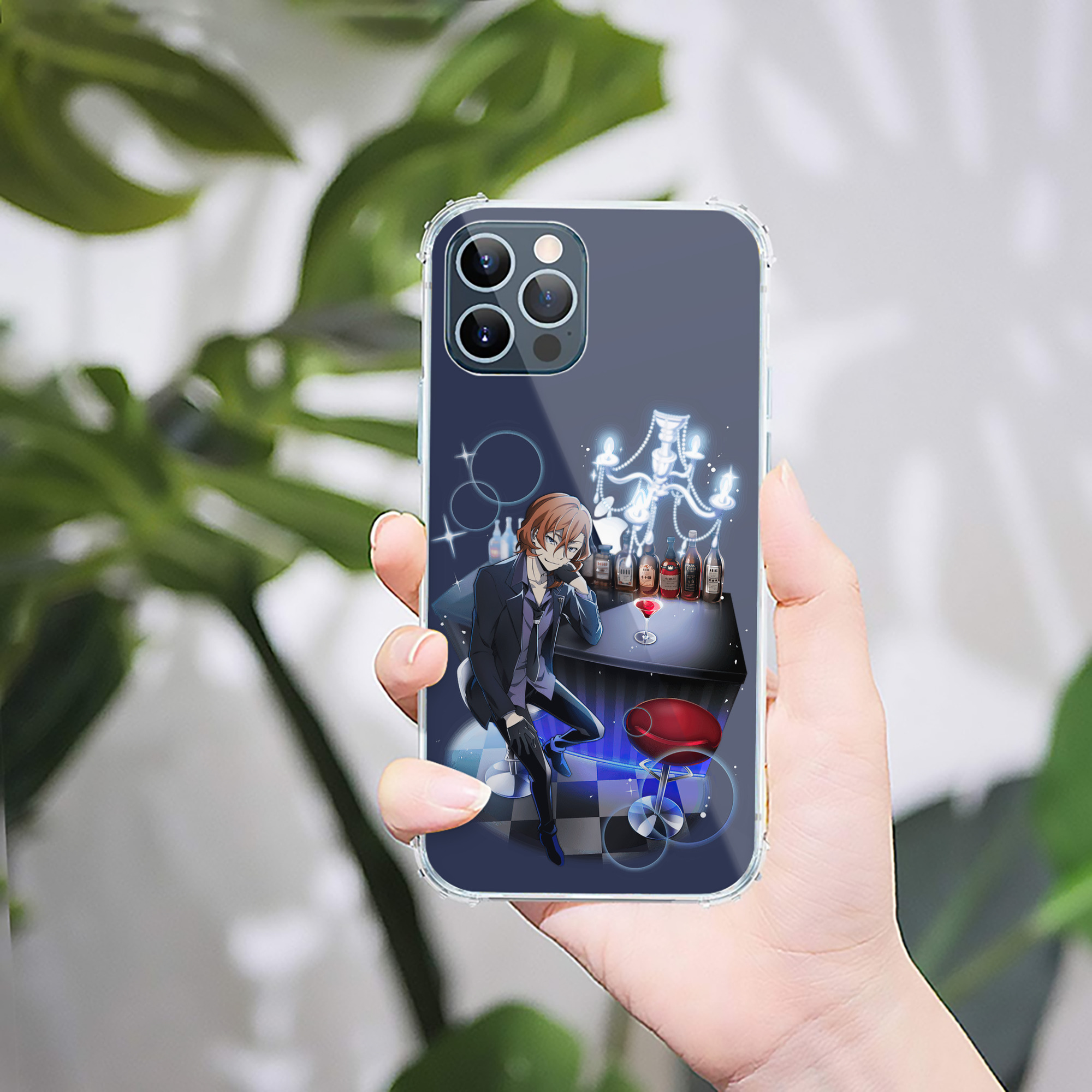 （画像用） 文豪ストレイドッグス Bungo Stray Dogs 【iPhone 12シリーズ対応】透明スマホケース（クリアソフトケース）